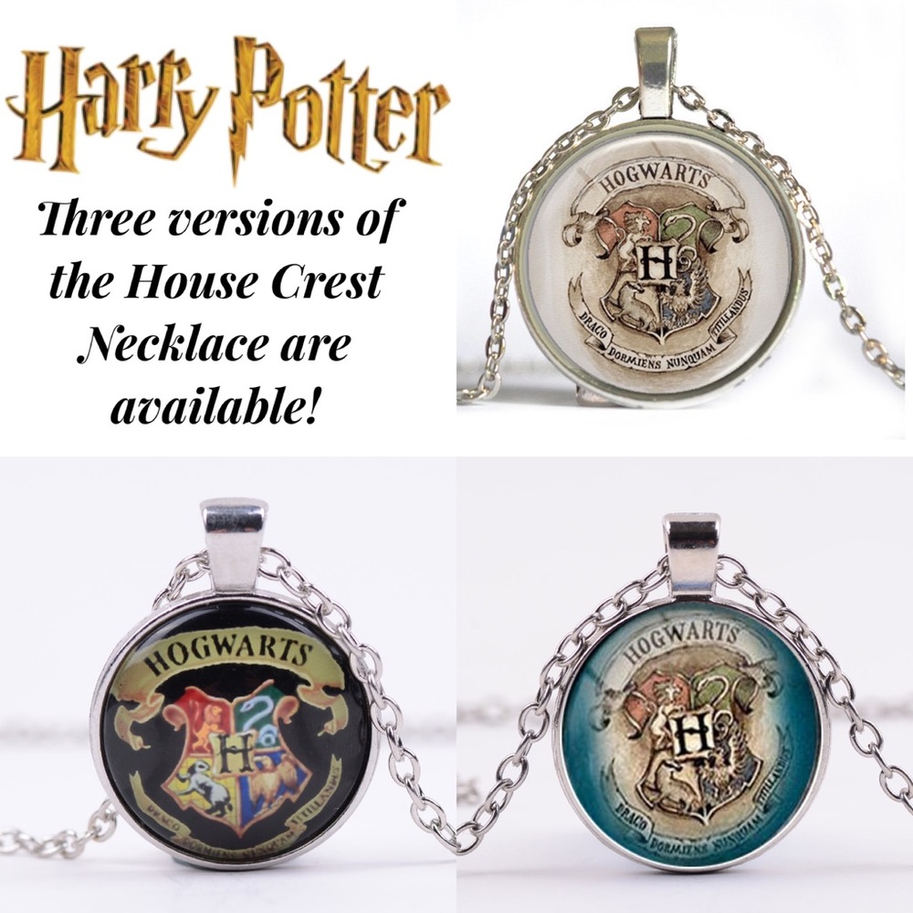 Harry Potter Hogwarts House Crest Pendant - Picture 11 of 11